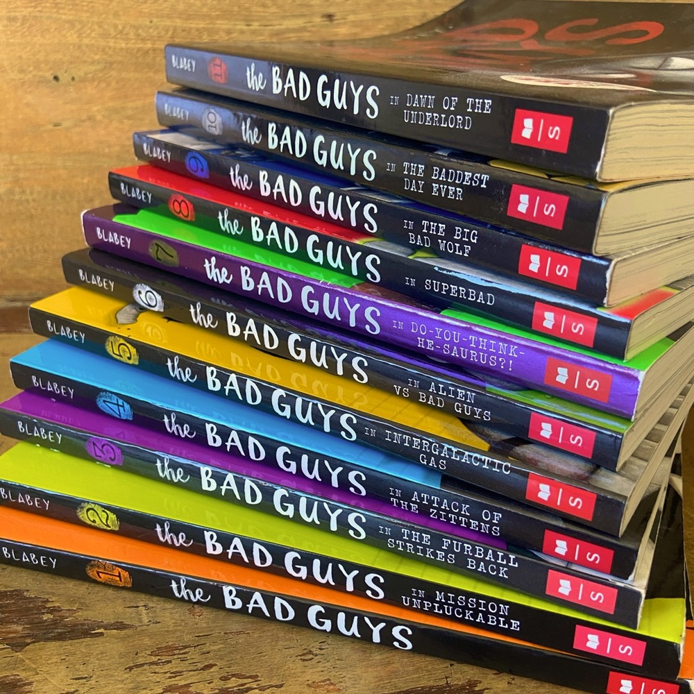 Bad Guys Book Series, SOLD OUT